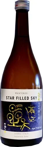 Mantensei Star Filled Sky Junmai Ginjo Sake 300ml