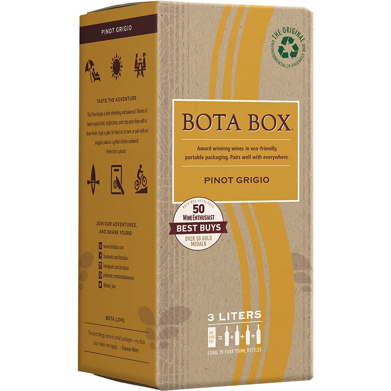BCLIQUOR (repack)pinot Grigio - Bota Box