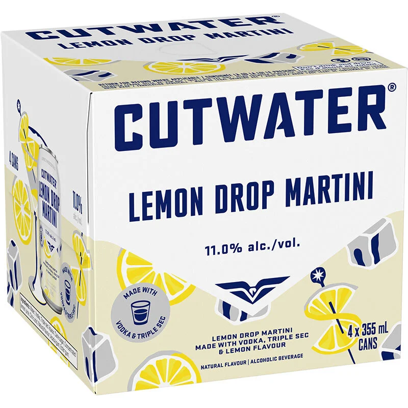 BCLIQUOR Cutwater - Lemon Drop Martini Can
