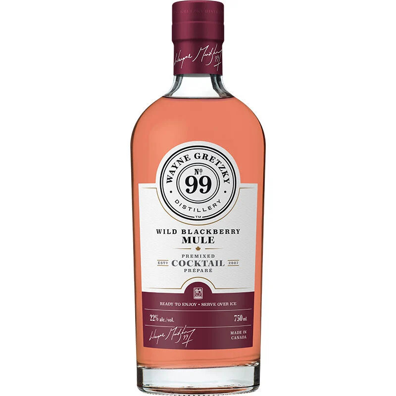 BCLIQUOR Wayne Gretzky - Wild Blackberry Mule