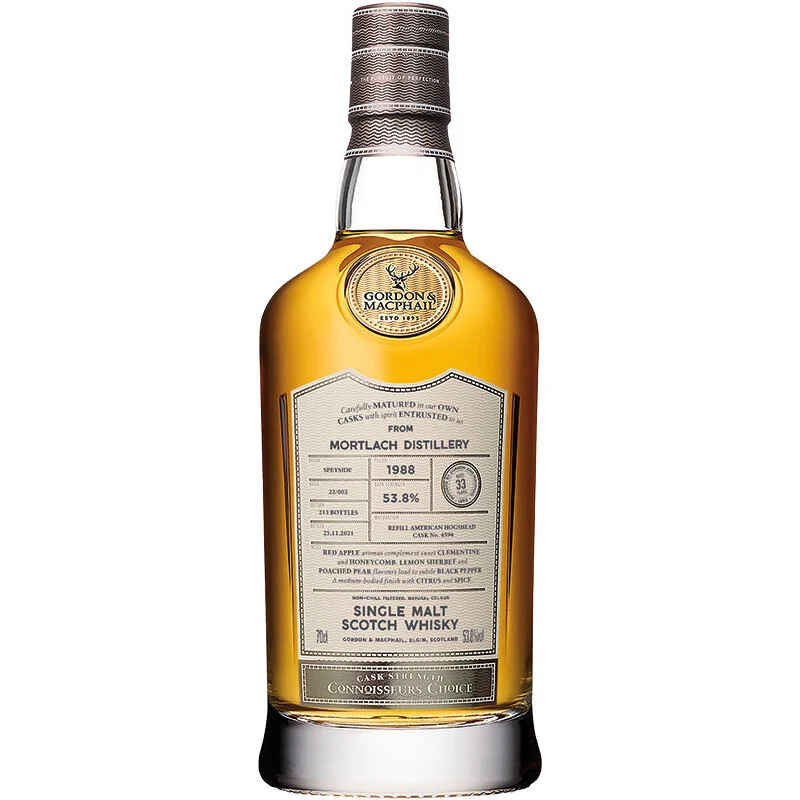 BCLIQUOR Gordon And Macphail - Ccu 1988 Mortlach Cask No. 4594