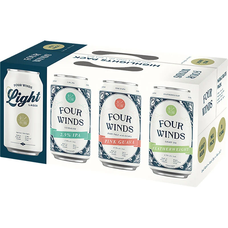 BCLIQUOR Four Winds - Highlights Mixed Pack Can
