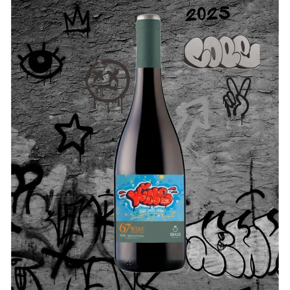 67 Wine Bodegas Obalo Artist SeriesRioja Crianza 2019 750ml Limited Edition