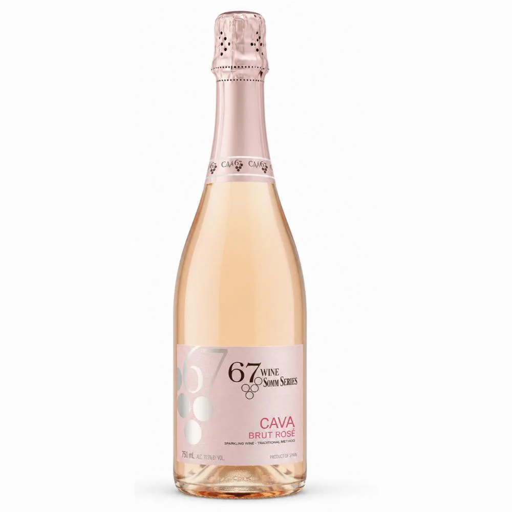 67 Wine Somm Series Cava 67 ROSEBrut 750ml