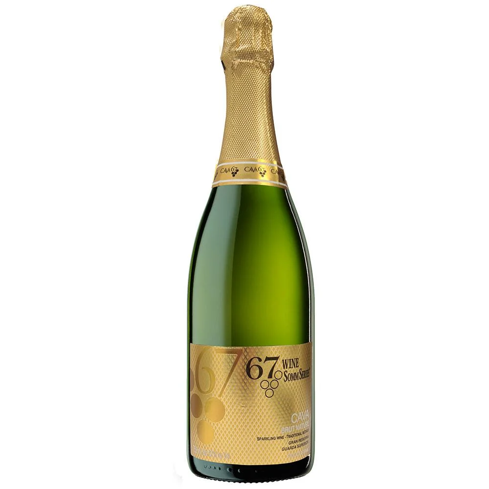 67Wine Somm Series Cava Gran Reserva Guarda Superior Brut Nature 2018 750ml