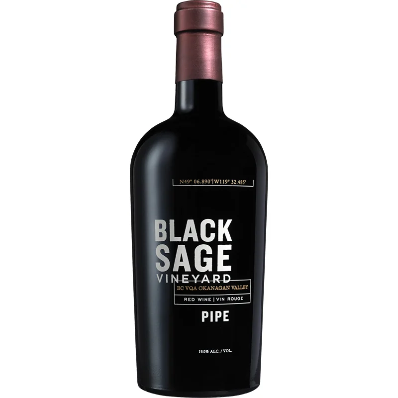BCLIQUOR Black Sage Vineyard Oliver - Pipe 2017