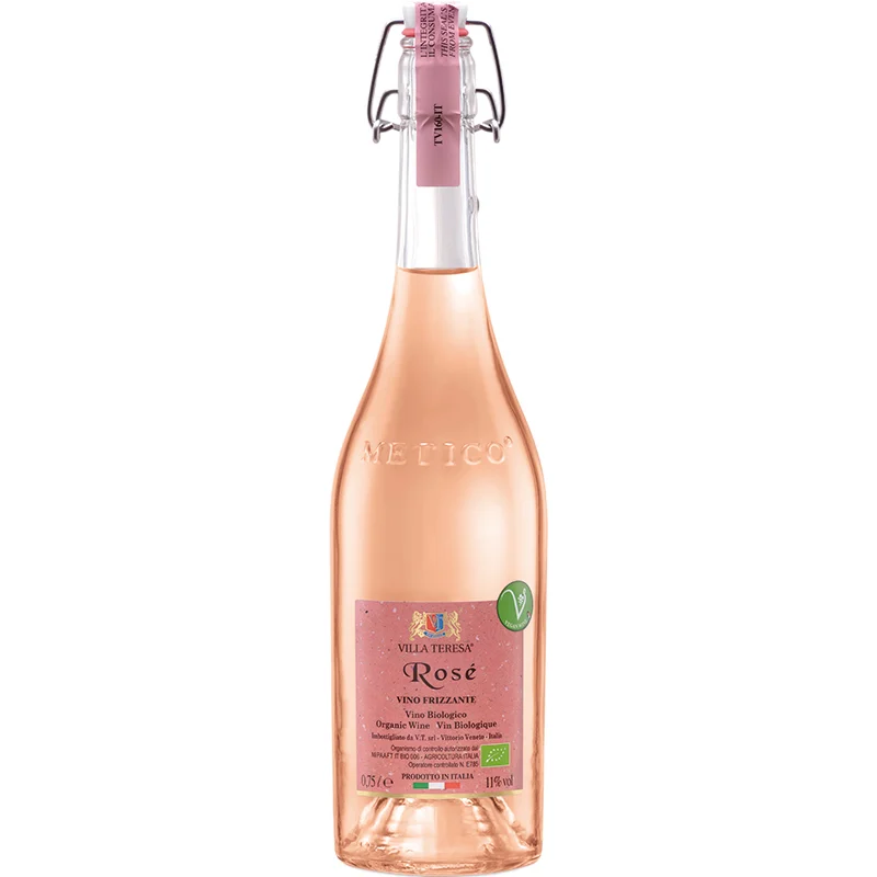 BCLIQUOR Villa Teresa - Rose Frizzante Organic