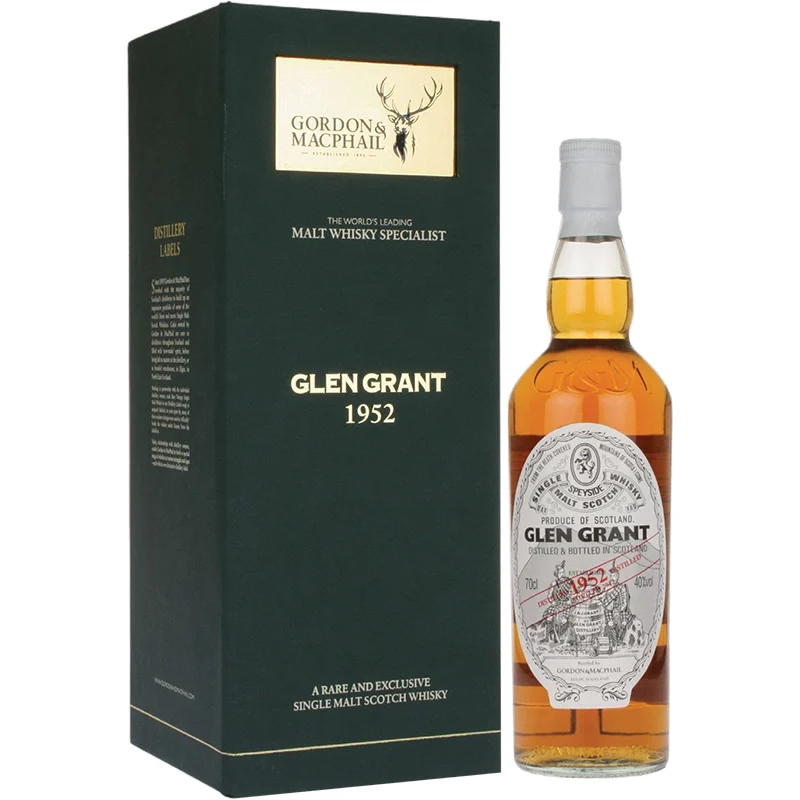 BCLIQUOR Glen Grant Rare Vintage 1952 - Gordon And Macphail