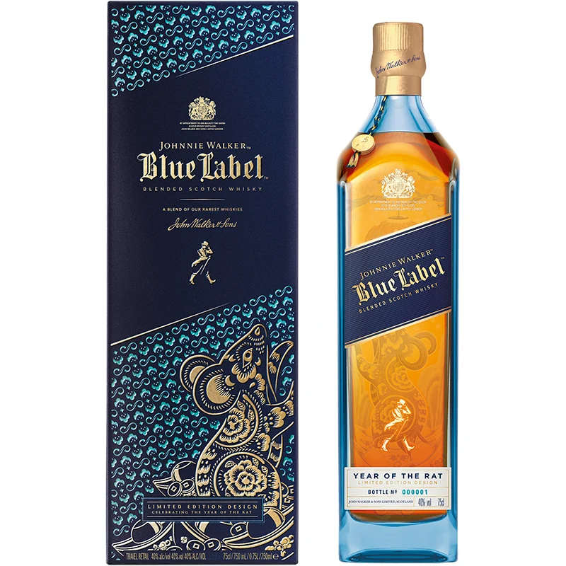 BCLIQUOR Johnnie Walker - Blue Label Cny 2020 Rat