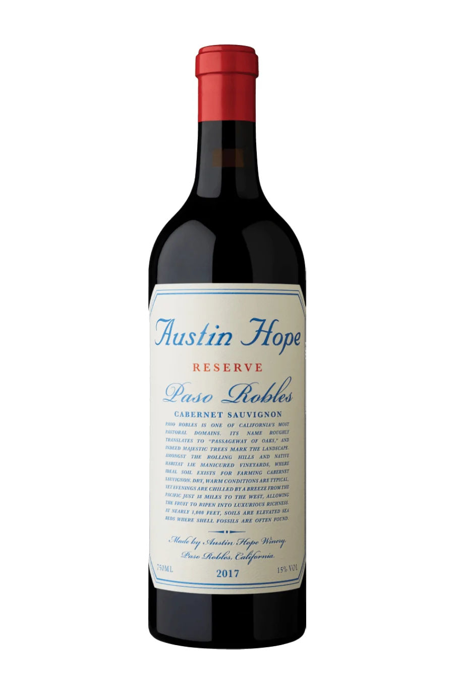 Austin Hope Reserve Cabernet Sauvignon 2021 (750 ml)
