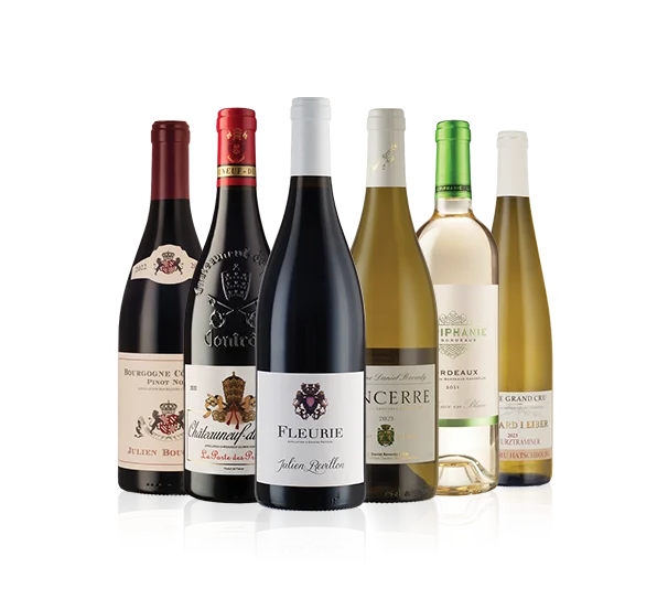 Luxury French Whites & Reds Six