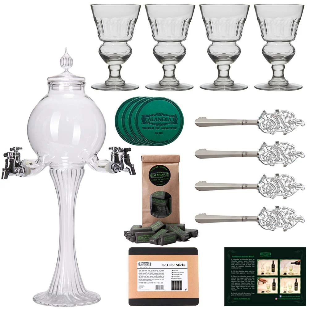 Absinthe Fountain Set Boule - Deluxe