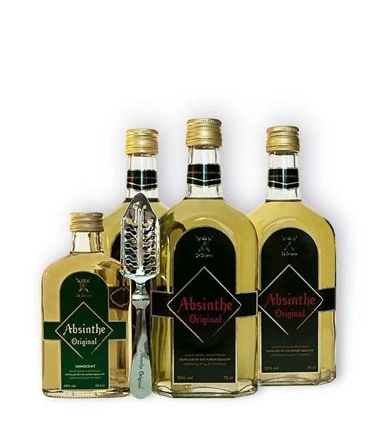 Absinthe Liquor - Three Bottles Of Original Absinthe