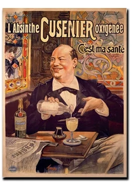 Absinthe Oxygenee Cusenier Magnet