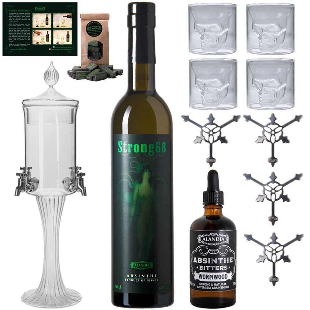 Absinthe Set Kiss of Death - Deluxe