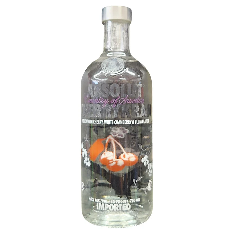 Absolut Cherrykran Vodka - 750ml