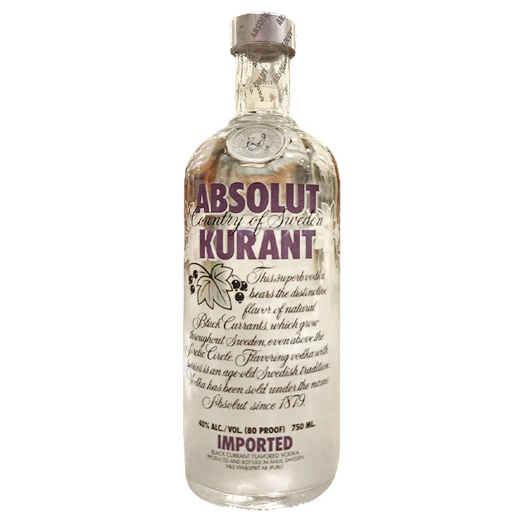 Absolut Kurant Vodka - 750ml
