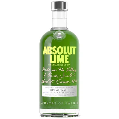 Absolut Lime Vodka - 750ml