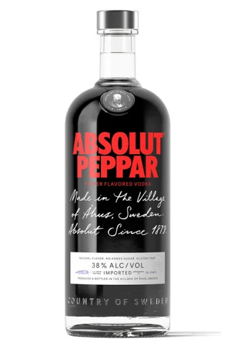 Absolut Peppar Vodka 1.0 L