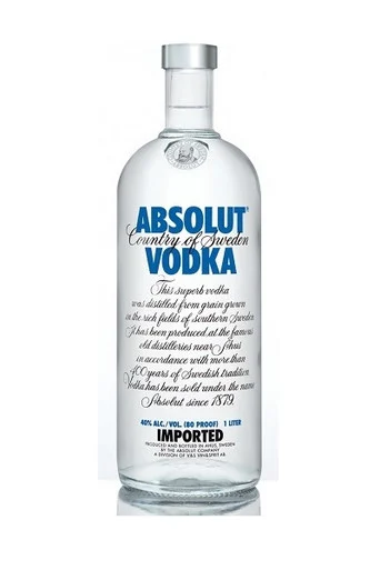 Absolut Vodka 1.0 L