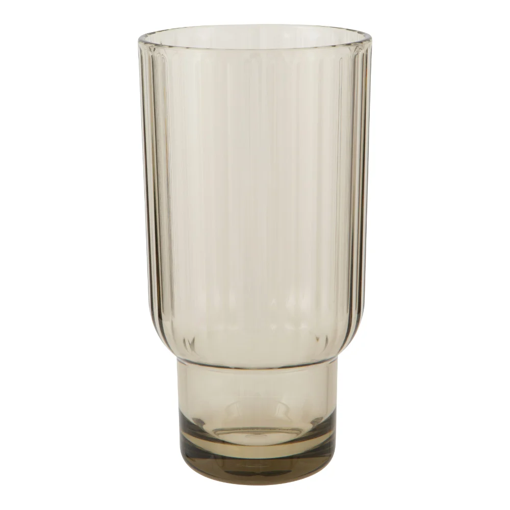 Acrylic Fluted Highball (Olive)