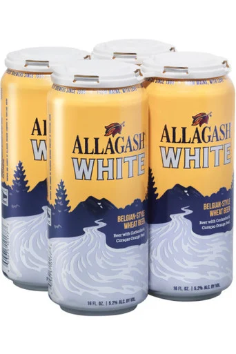 Allagash White Belgian Wheat Ale 4pk 16oz cans