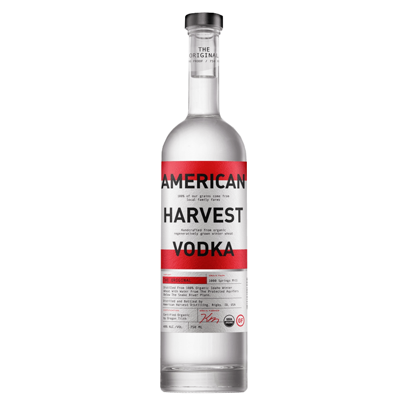 American Harvest Red Organic Vodka 750ml