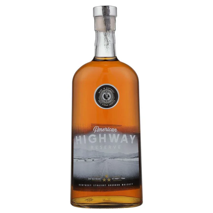 American Highway Straight Reserve Bourbon Whiskey - 750ml