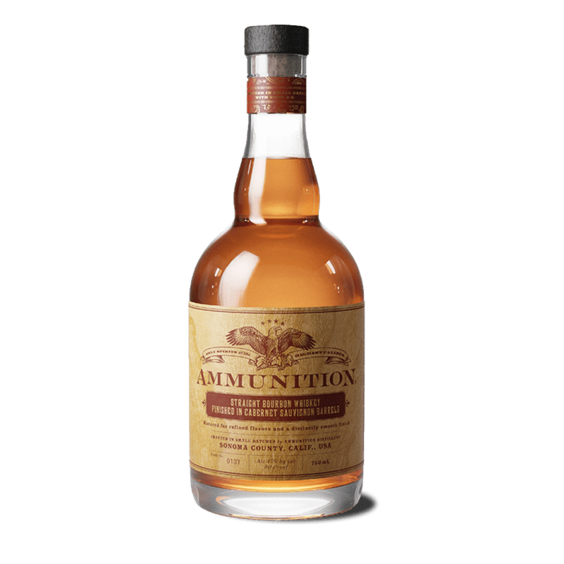 Ammunition Bourbon Whiskey finished in Cabernet Sauvignon Barrels 750mL