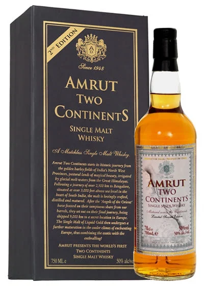 Amrut Two Continents Single Malt 750ML