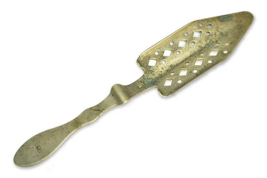 Antique Absinthe Spoon, Diamonds (Losanges #5 *) - 41239