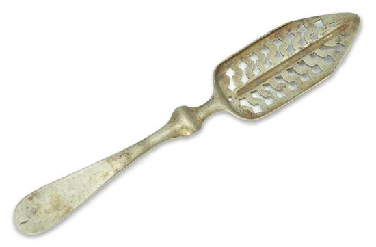 Antique Absinthe Spoon, Les Fleches (Arrows) #3 41307
