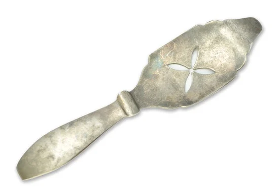 Antique Absinthe Spoon, Les Fleurs (Flowers) #7