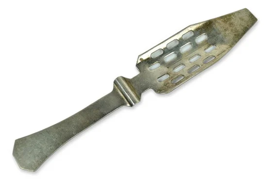 Antique Absinthe Spoon, Les Grillagees #4 41412