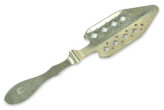 Antique Absinthe Spoon, Les Losanges (Diamonds) #10