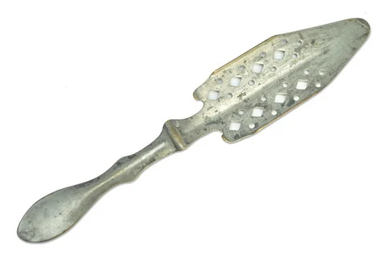 Antique Absinthe Spoon, Les Losanges (Diamonds) #14