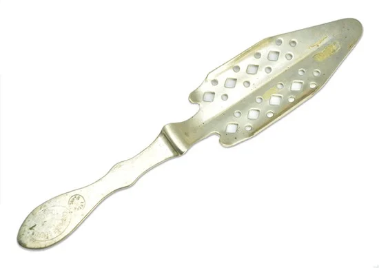 Antique Absinthe Spoon, Les Losanges (Diamonds) #16 41244