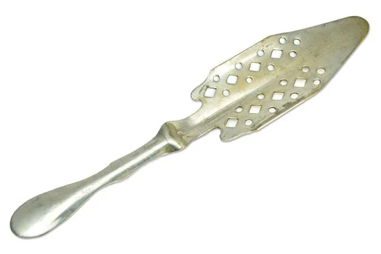 Antique Absinthe Spoon, Les Losanges (Diamonds) #19 41253
