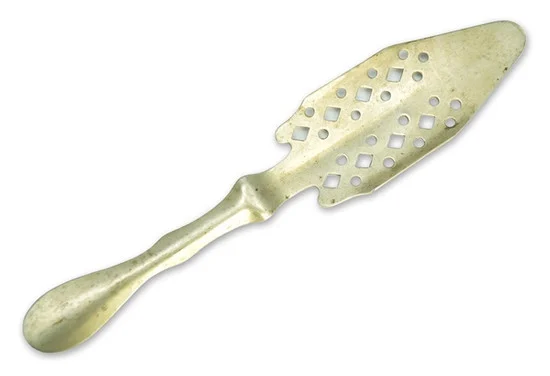 Antique Absinthe Spoon, Les Losanges (Diamonds) #19 41256
