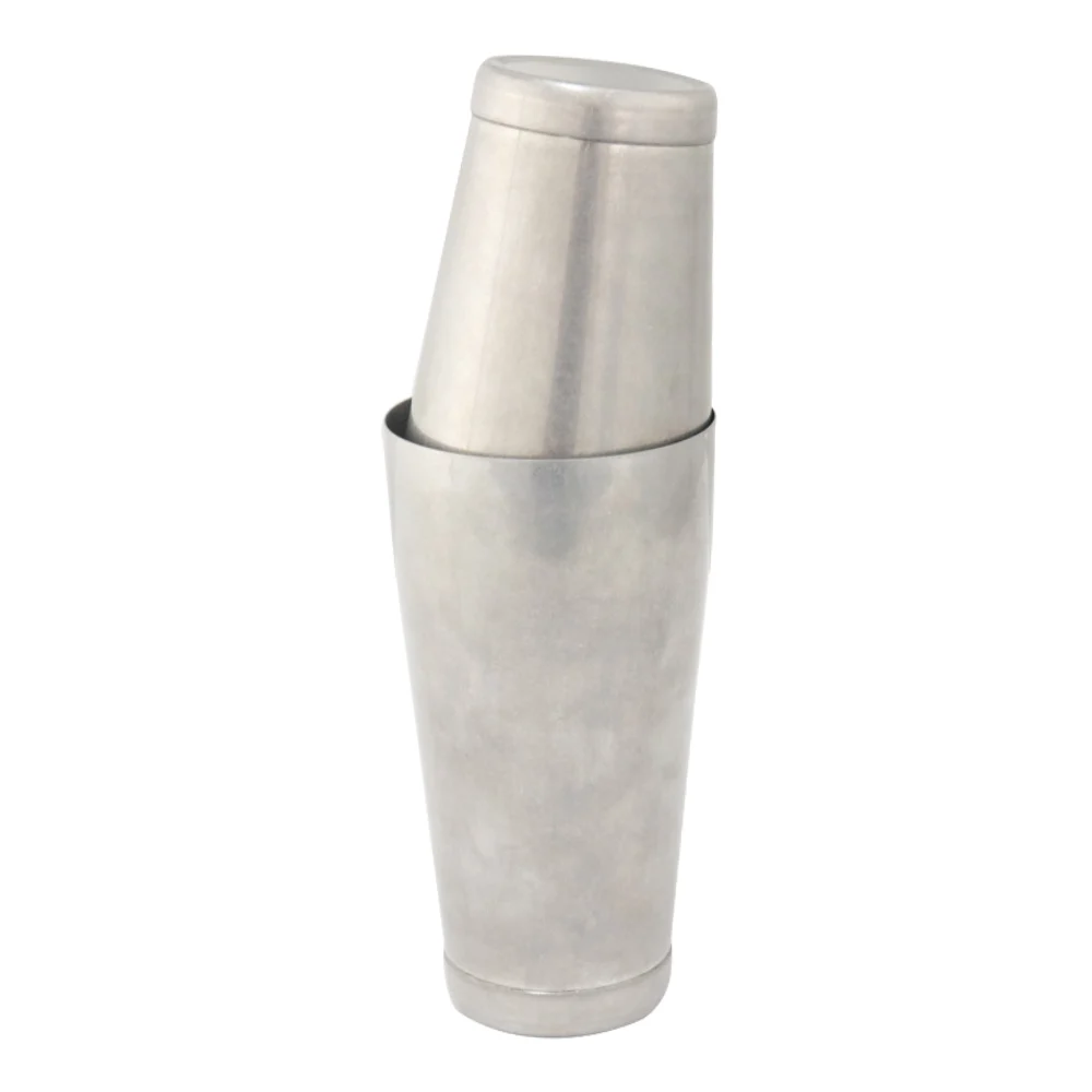 Antique Stainless Steel Boston Shaker