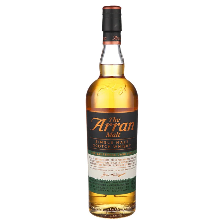 Arran Single Malt Sauternes Cask Scotch Whiskey - 750ml