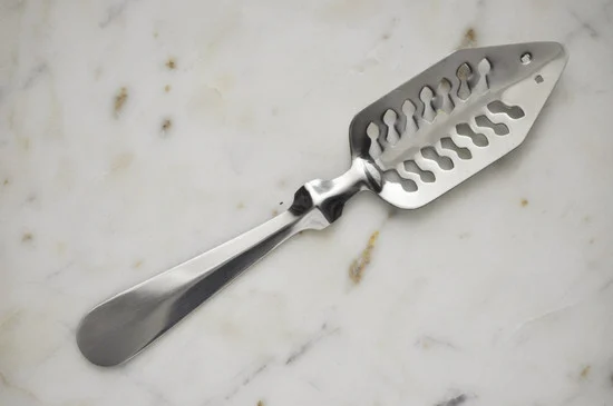 Arrow Absinthe Spoon with Flat Sides