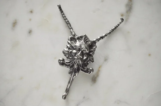 Artemis Absinthe Grille by Kirk Burkett, Sterling Silver