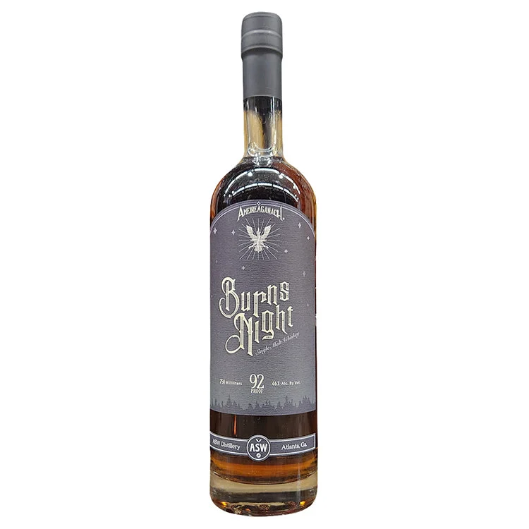 ASW Ameireaganach Burns Night Sigle Malt Whiskey - 750ml