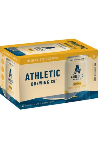 Athletic Brewing Co. Atlética Non-Alcoholic Mexican-Style Copper 6pk 12oz cans