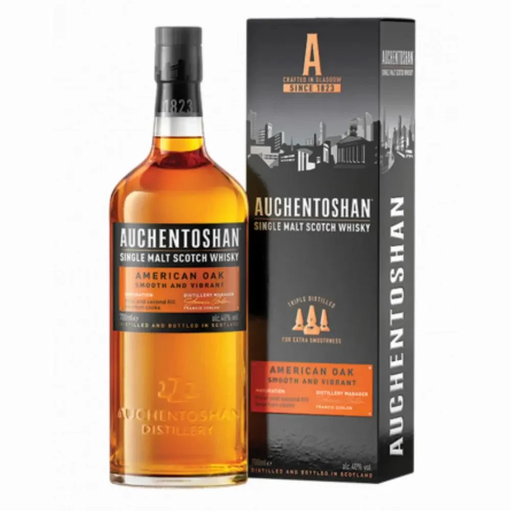 Auchentoshan Single Malt Scotch American Oak 80 Proof 750ml