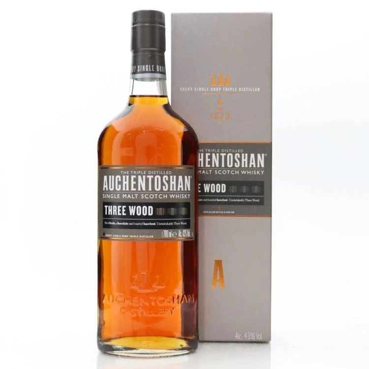 Auchentoshan Three Wood Scotch Whiskey