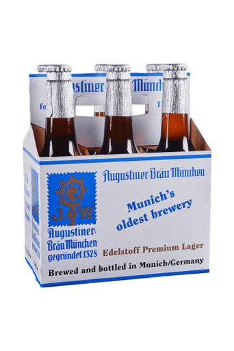 Augustiner Brau Edelstoff Bright Lager 6pk bottles