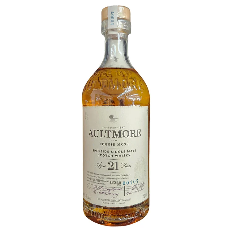 Aultmore 21 Year Single Malt Scotch Whiskey - 750ml