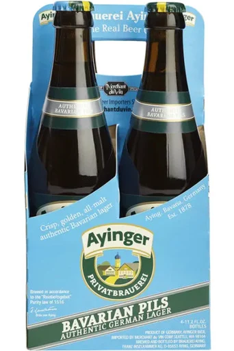 Ayinger Bavarian Pilsner 4pk bottles